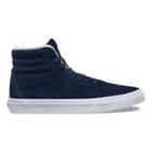 Vans Suede Fleece Sk8-hi Reissue (dress Blues/true White)