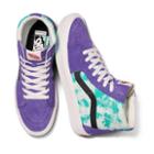 Vans Customs Teal Acid Wash Comfycush Sk8-hi (customs)