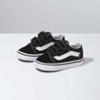 Vans Toddler Old Skool V Shoe (black)