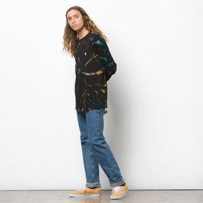 Vans Palm Bolt Tie Dye Long Sleeve T-shirt (black)
