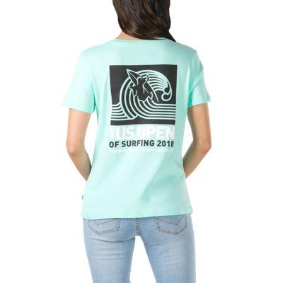 Vans 2018 Vuso Stamp Basic T-shirt (beach Glass)
