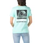 Vans 2018 Vuso Stamp Basic T-shirt (beach Glass)