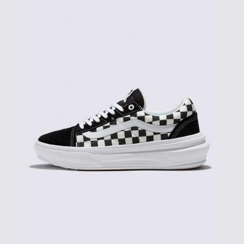 Vans Checkerboard Old Skool Overt Cc Shoe (black/checkerboard)