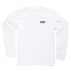 Vans Boys Vans X Thrasher Checkerboard Long Sleeve T-shirt (white)