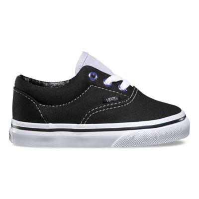 Vans Toddlers Shiny Eyelets Era (black/purple Heather)