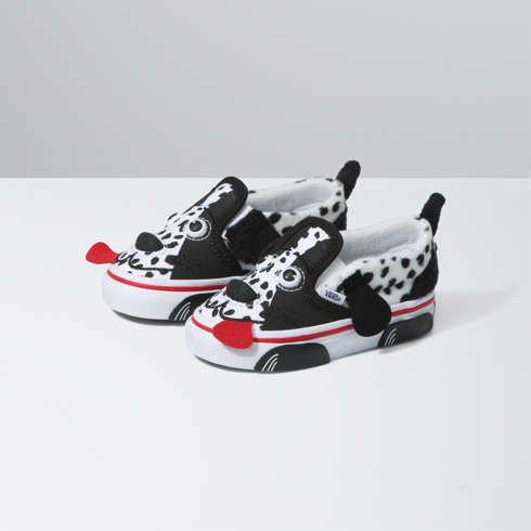 Vans Toddler Slip-on V (dalmatian Black/true White)