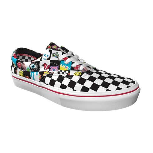 Vans Customs Doodle Check Skate Era (customs)