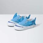 Vans Toddler Slip-on V Shark (blue/true White)