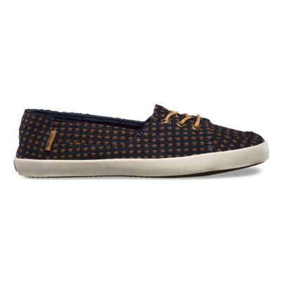 Vans Palisades Vulc (dots Original Navy) Womens Shoes