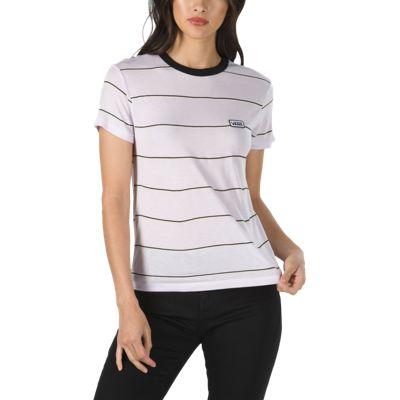 Vans Boom Boom Patch Baby Tee (lavender Fog Black)