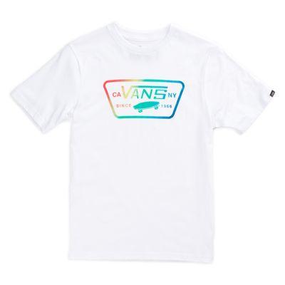 Vans Boys Full Patch T-shirt (white/multi)