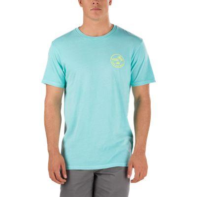 Vans Vintage Mini Palm T-shirt (aqua Sky)