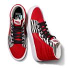 Vans Customs Racing Red Zebra Comfycush Sk8-hi (customs)
