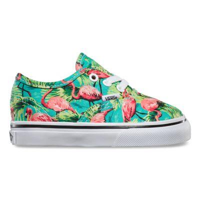 Vans Toddlers Flamingo Authentic (turquoise/true White)