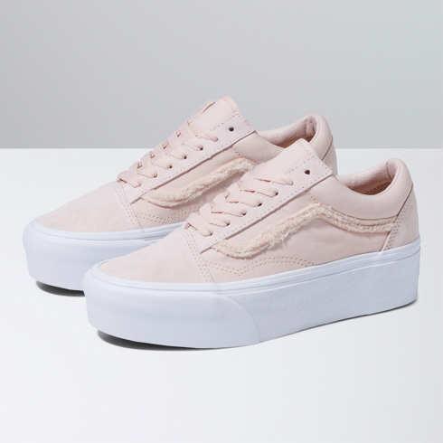 Vans Old Skool Stackform (suede/canvas Whisper Pink)