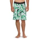 Vans Mixed Scallop Boardshort (white Water Palm)