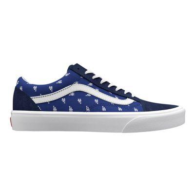 Vans Boys Customs Old Skool (los Angeles Dodgers Blue)