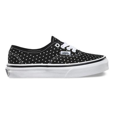 Vans Shoes Kids Micro Hearts Authentic (black/true White)
