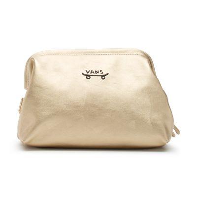 Vans Done Up Make Up Case (gold Metallic)