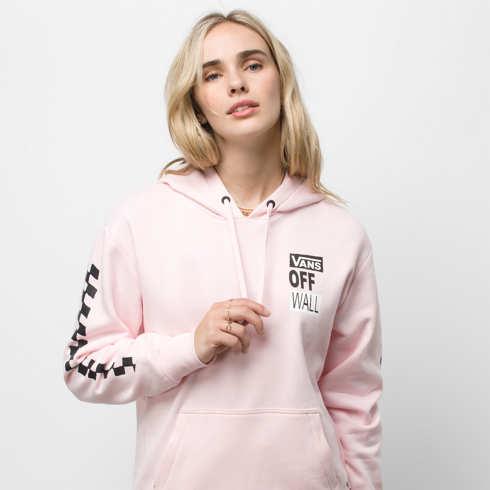 Vans Stand Down Bff Hoodie (vans Cool Pink)