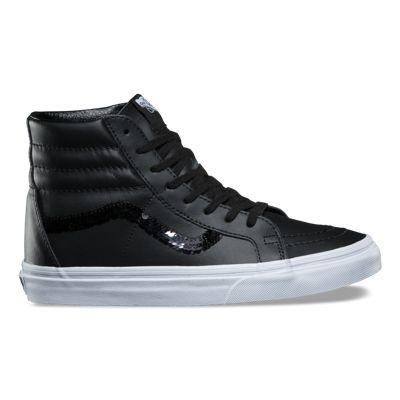 Vans Shiny Sequins Sk8-hi Reissue (black/true White)