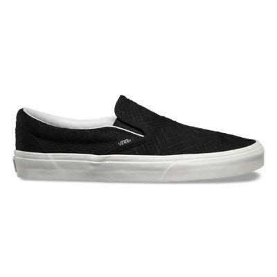 Vans Braided Suede Slip-on (black)