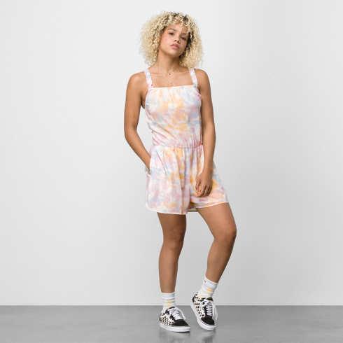 Vans Tri Dye Romper (cradle Pink)