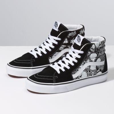 Vans Forgotten Bones Sk8-hi (black/true White)