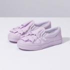 Vans Kids Ruffle Classic Slip-on (lavender Fog)