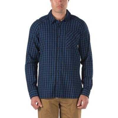 Vans Agate Buttondown Shirt (black/exblusive) Mens T-shirts