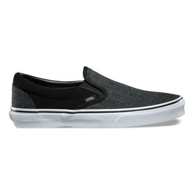 Vans Suede & Suiting Slip-on (black)