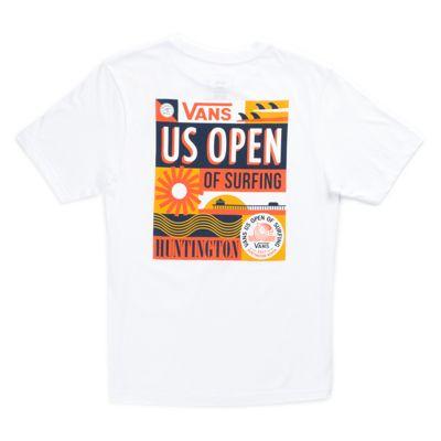Vans Boys 2017 Vuso Poster T-shirt (white)