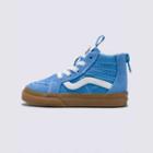 Vans Toddler Gum Sk8-hi Zip (azure Blue)