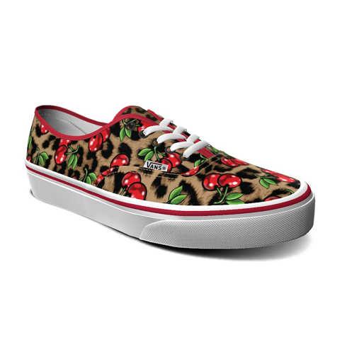 Vans Customs Leopard Cherries Authentic (customs)