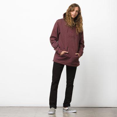 Vans Easy Box Quater Zip Hoodie (port Royale Heather)