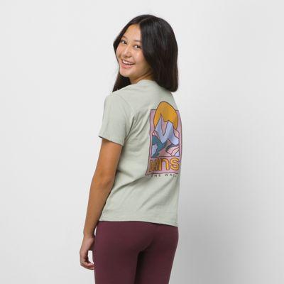 Vans Kids Van Doren Ridge Crew Tee (desert Sage)