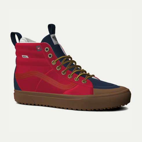 Vans Customs Racing Red Mte Sk8-hi 2.0 Dx (customs)