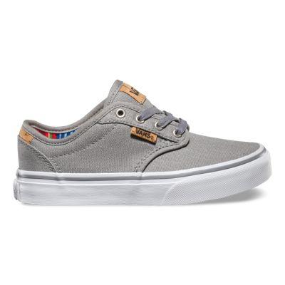 Vans Kids Atwood Deluxe (10oz Canvas Frost Gray/blanket)