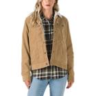 Vans Davie Corduroy Jacket (tigers Eye)
