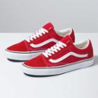 Vans Old Skool Shoe (racing Red/true White)