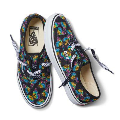Vans Customs Rainbow Butterflies Authentic (customs)