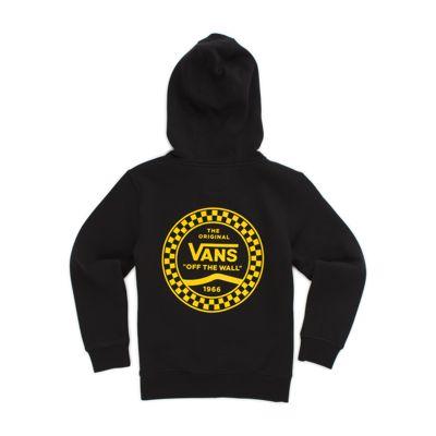 Vans Little Kids Checkered Side Stripe Hoodie (black)
