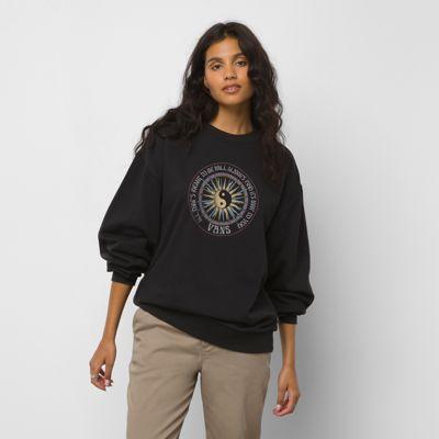 Vans Sun Sol Oversized Pullover Crew (black)