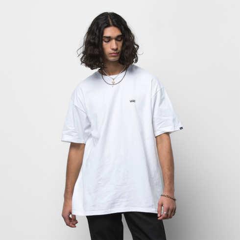 Vans Left Chest Logo Tee (white/black)
