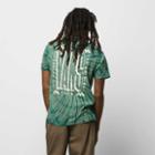 Vans Tall Type Tie Dye T-shirt (duck Green)