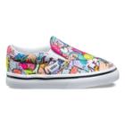 Vans Toddler Dallas Clayton Slip-on (multi/true White)