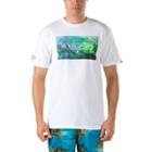 Vans Mens Shoes Skate Shoes Mens Shoes Mens Sandals 2015 Sunset Cup T-shirt (white)