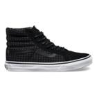 Vans Mens Shoes Skate Shoes Mens Shoes Mens Sandals Shoes Mens Shoes Wool Dots Sk8-hi Slim (black/true White)