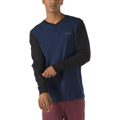 Vans Hensley Shirt (dress Blues/black)