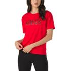 Vans Outshine Boxy Tee (racing Red)